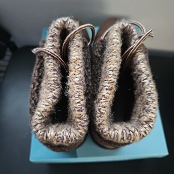 Cliffs by White Mountain Boots Womens 10 M Daley Ankle Bootie Lace Up Comfort - Picture 6 of 10